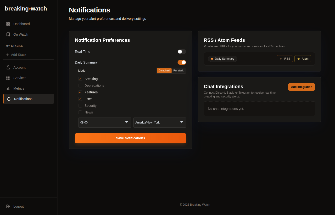 Notifications