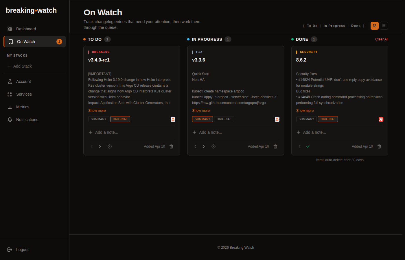 On Watch